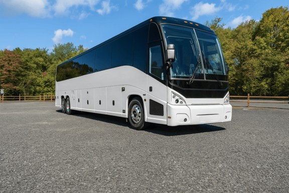 Noblesville Coach Bus Service 56 Passenger Charter Bus